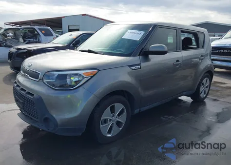 2016 Kia Soul из США, поврежденный, VIN KNDJN2A20G7273829